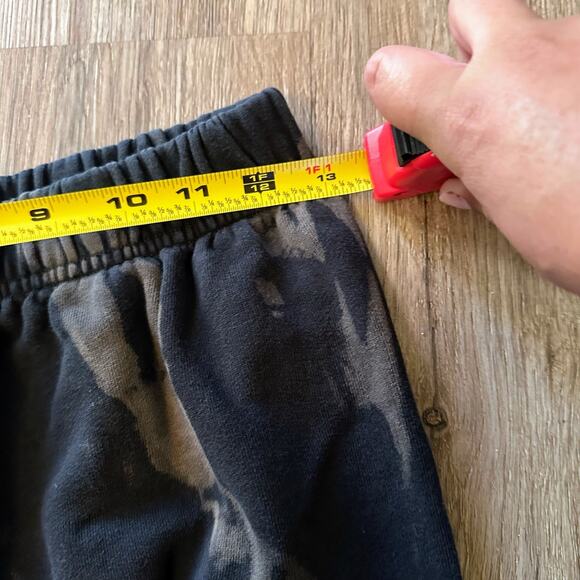 Pam & Gela Women's Jogger Sweatpants Size Small Black Bleach Wash Streetwear - Picture 8 of 9